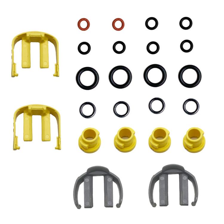Per Karcher K2 / Kz / Kch / K5 / Ksh / Ksht Idropulitrice ad alta pressione Anello di tenuta a forma di O, 24pcs / Set Per Karcher K2 / Kz / Kch / K5 / Ksh / Ksht Idropulitrice ad alta pressione Anello di tenuta a forma di O, 24pcs / Set